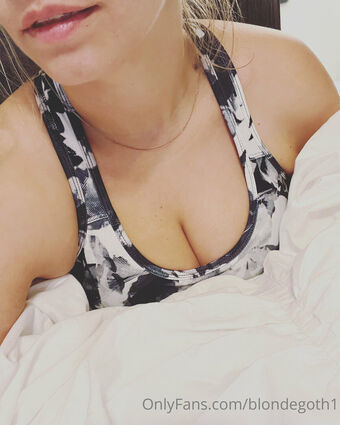 blondegoth1 Photo Fuites Nudes OnlyFans 10