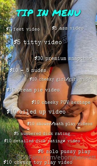 ebonybennett Photo Fuites Nudes OnlyFans 14