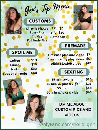hello_gen Photo Fuites Nudes OnlyFans 7