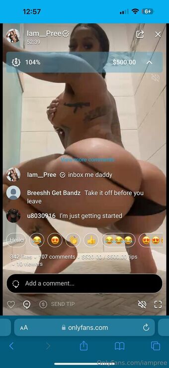 iampree Photo Fuites Nudes OnlyFans 4