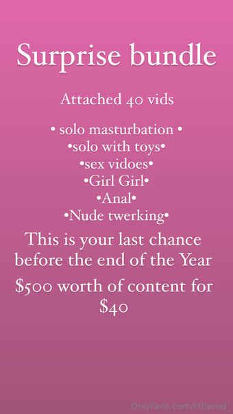 Littlered Photo Fuites Nudes OnlyFans 49