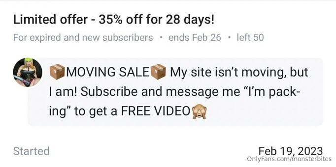 monsterbites Photo Fuites Nudes OnlyFans 4