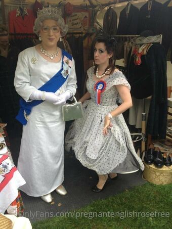 pregnantenglishrosefree